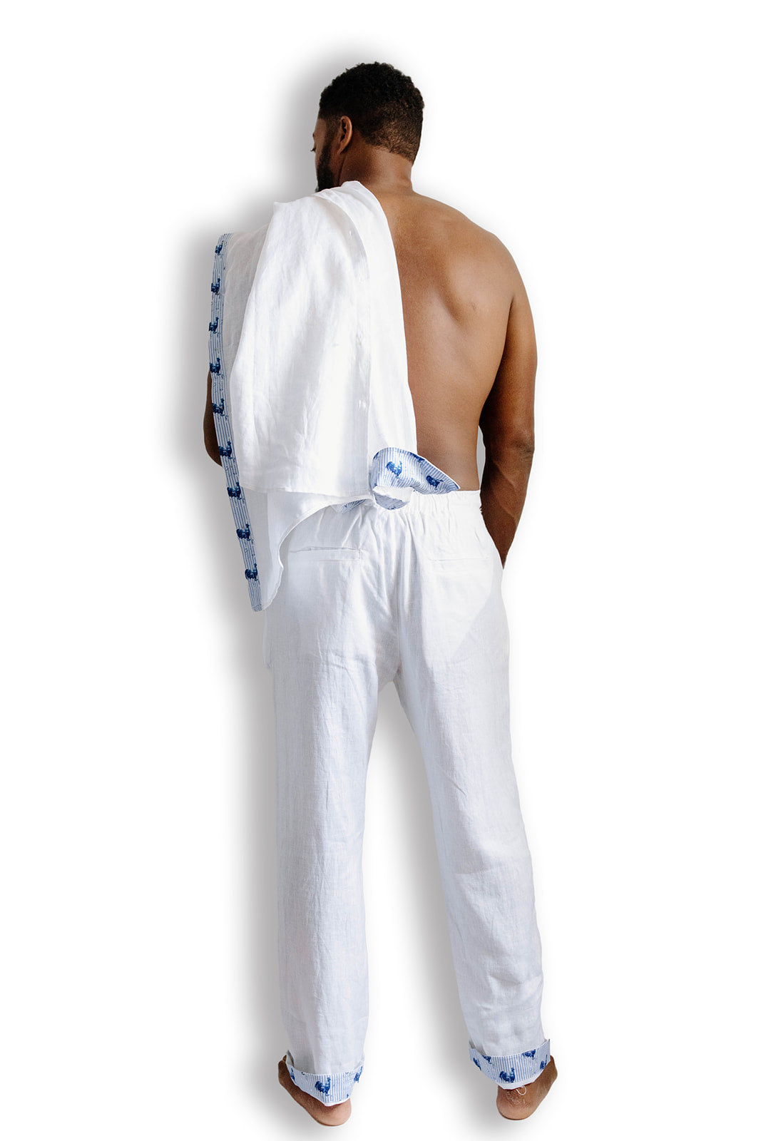 Linen Cuff Pant | Cox
